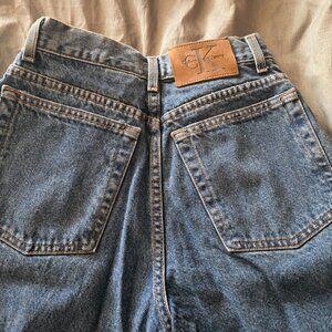 Calvin Klein Women's Straight Leg Jeans, Size 8, Inseam 32